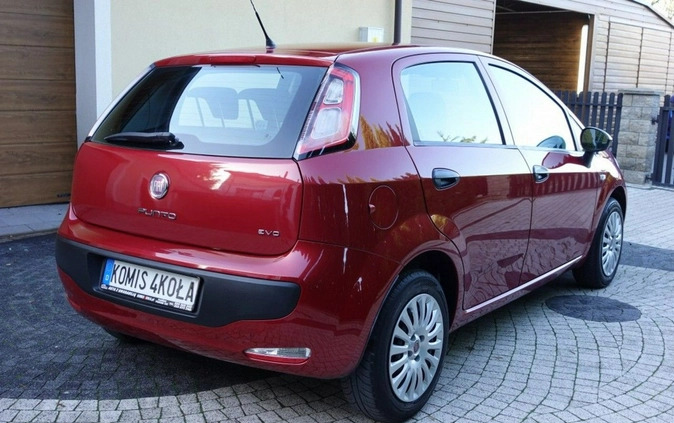 Fiat Punto Evo cena 16900 przebieg: 132000, rok produkcji 2010 z Chocz małe 154